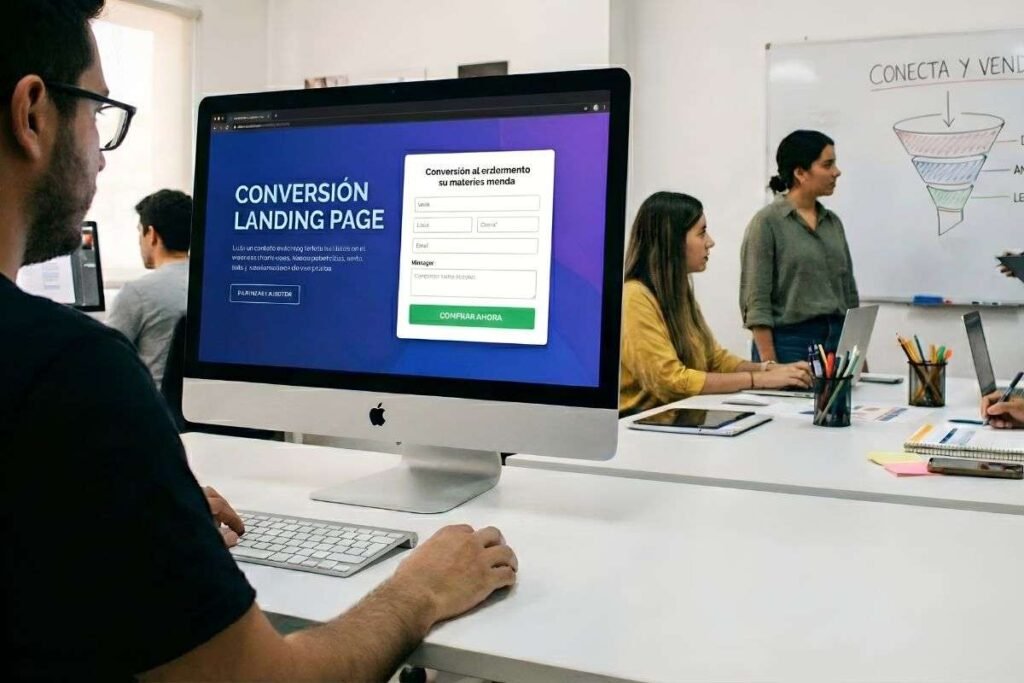 home Landing Pages Conectadas a Ventas