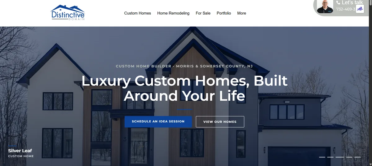 Distinctive Domain — sitio web y marketing por CimaMKT