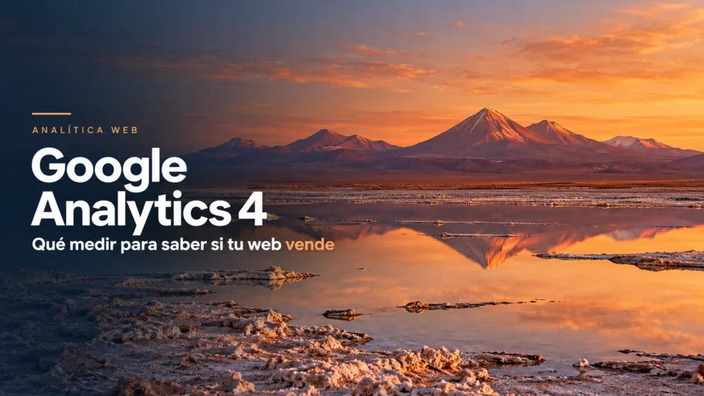 Laguna Chaxa en el Salar de Atacama: qué medir en Google Analytics 4